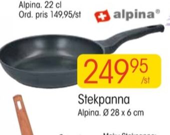 EKO Alpina stekpanna erbjuda