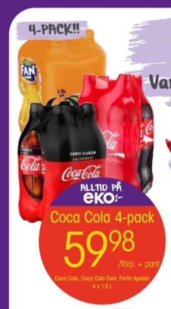 EKO Fanta läskedryck erbjuda