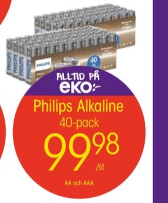 EKO Philips batterier erbjuda