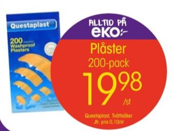 EKO Questaplast plåster erbjuda