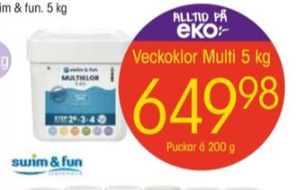 EKO Swim & fun poolklor erbjuda