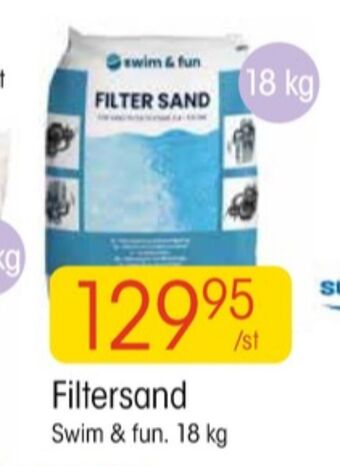 EKO Swim & fun filtersand erbjuda