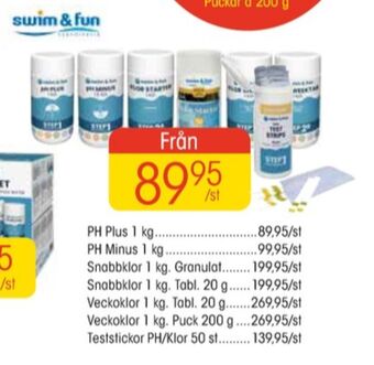 EKO Swim & fun poolrening & underhåll erbjuda