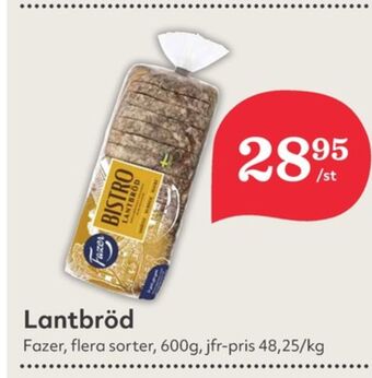 Hemköp Bistro lantbröd erbjuda