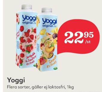 Hemköp Yoggi yoghurt erbjuda