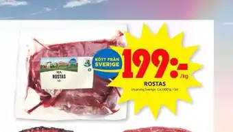 ICA Kvantum Ica rostas erbjuda