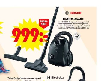 ICA Maxi Bosch dammsugare erbjuda