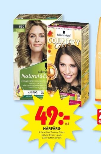 ICA Kvantum Natural & easy hårfärg erbjuda