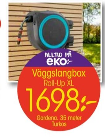 EKO Gardena slangupprullare erbjuda