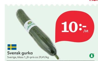 Hemköp Odlarna.se gurka erbjuda