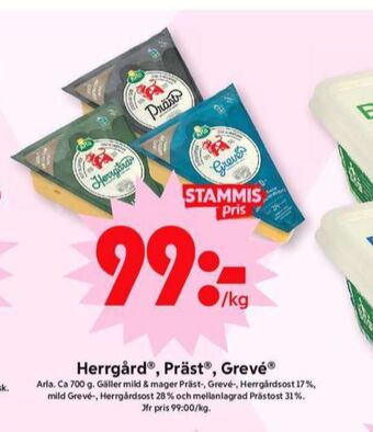 ICA Maxi Arla grevé erbjuda