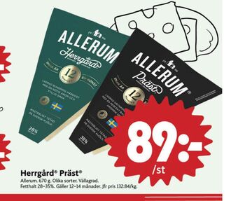 ICA Nära Allerum herrgård erbjuda