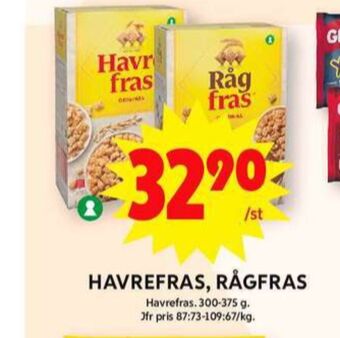 ICA Maxi Havrefras frukostprodukt erbjuda