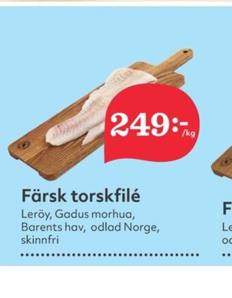 Hemköp Leröy torskfilé erbjuda