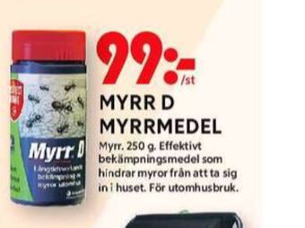 ICA Maxi Myrr d myrmedel erbjuda