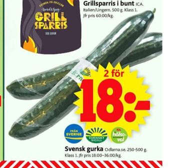 ICA Supermarket Odlarna.se gurka erbjuda