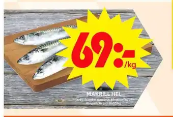 ICA Maxi Leröy makrill erbjuda