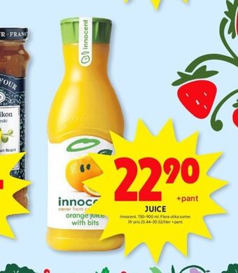 ICA Kvantum Innocent juice erbjuda