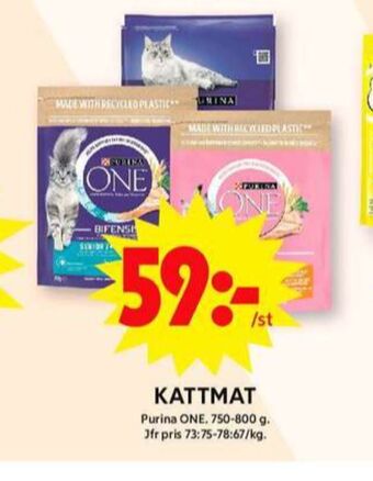Purina one kattmat