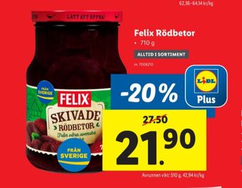 Lidl Felix grönt syltat erbjuda