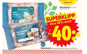 ICA Supermarket Lönneberga skinka erbjuda
