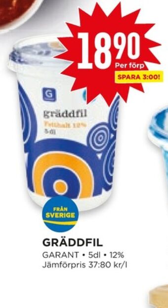 Willys Hemma Garant gräddfil erbjuda