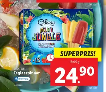 Lidl Mini jungle isglass erbjuda
