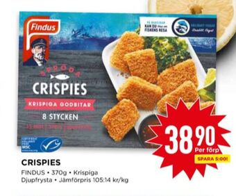 Willys Findus fisknuggets erbjuda
