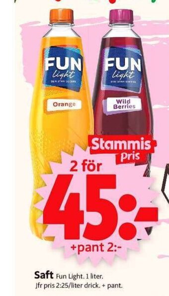 ICA Supermarket Saft erbjuda