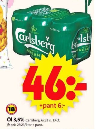 ICA Supermarket Öl 3,5% erbjuda
