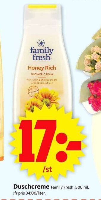 ICA Supermarket Duschcreme erbjuda