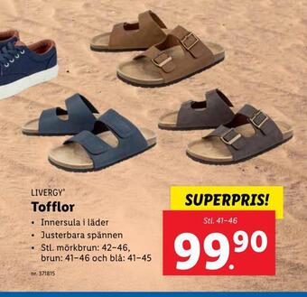 Lidl Tofflor erbjuda