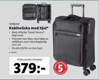 Kabinväska med hjul
