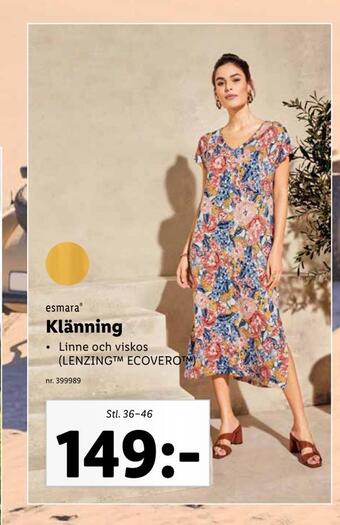 Lidl Klänning erbjuda