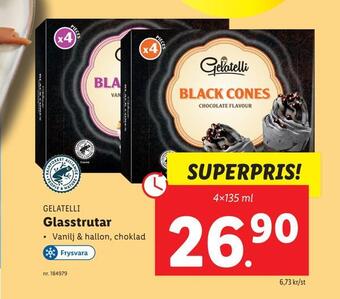 Lidl Glasstrutar erbjuda