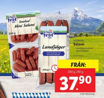 Lidl Salami erbjuda