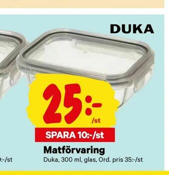 City Gross Matförvaring erbjuda