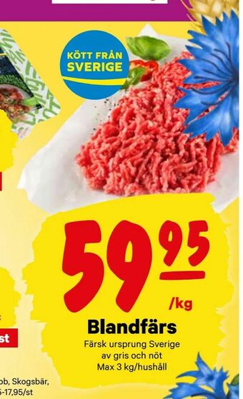 City Gross Blandfärs erbjuda