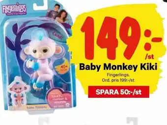 Baby Monkey Kiki