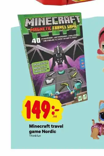 City Gross Minecraft travel game Nordic erbjuda