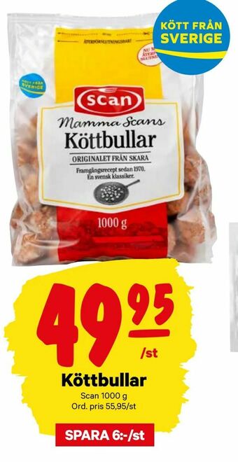 City Gross Köttbullar erbjuda