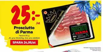 City Gross Prosciutto di Parma erbjuda
