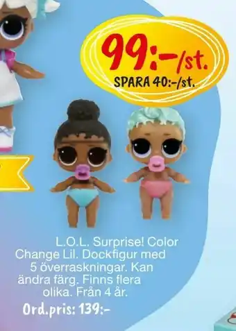 L.O.L. Surprise! Color Change Lil