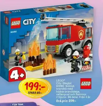 Leklust LEGO City Stegbil erbjuda