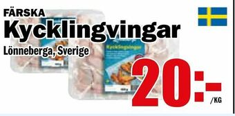 Matdax Kycklingvingar erbjuda