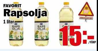 Matdax Rapsolja erbjuda