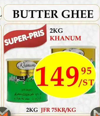 Matmixen Butter ghee erbjuda