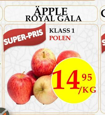 Matmixen Äpple Royal gala erbjuda