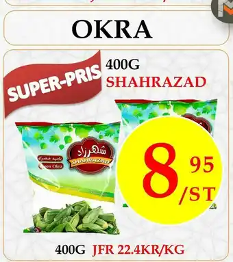 Matmixen Okra erbjuda
