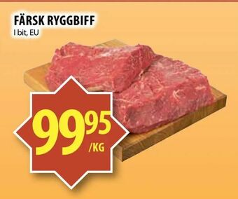 Matvärlden Tensta Färsk ryggbiff erbjuda